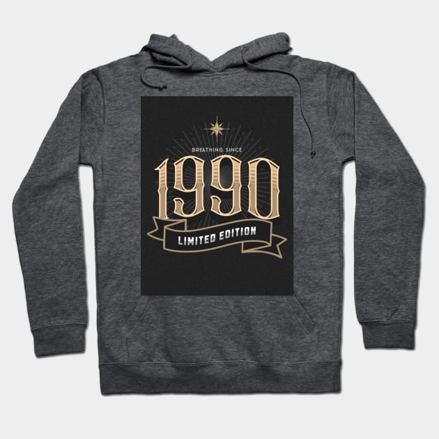 Birth Year 1990 Hoodie by TheSoldierOfFortune